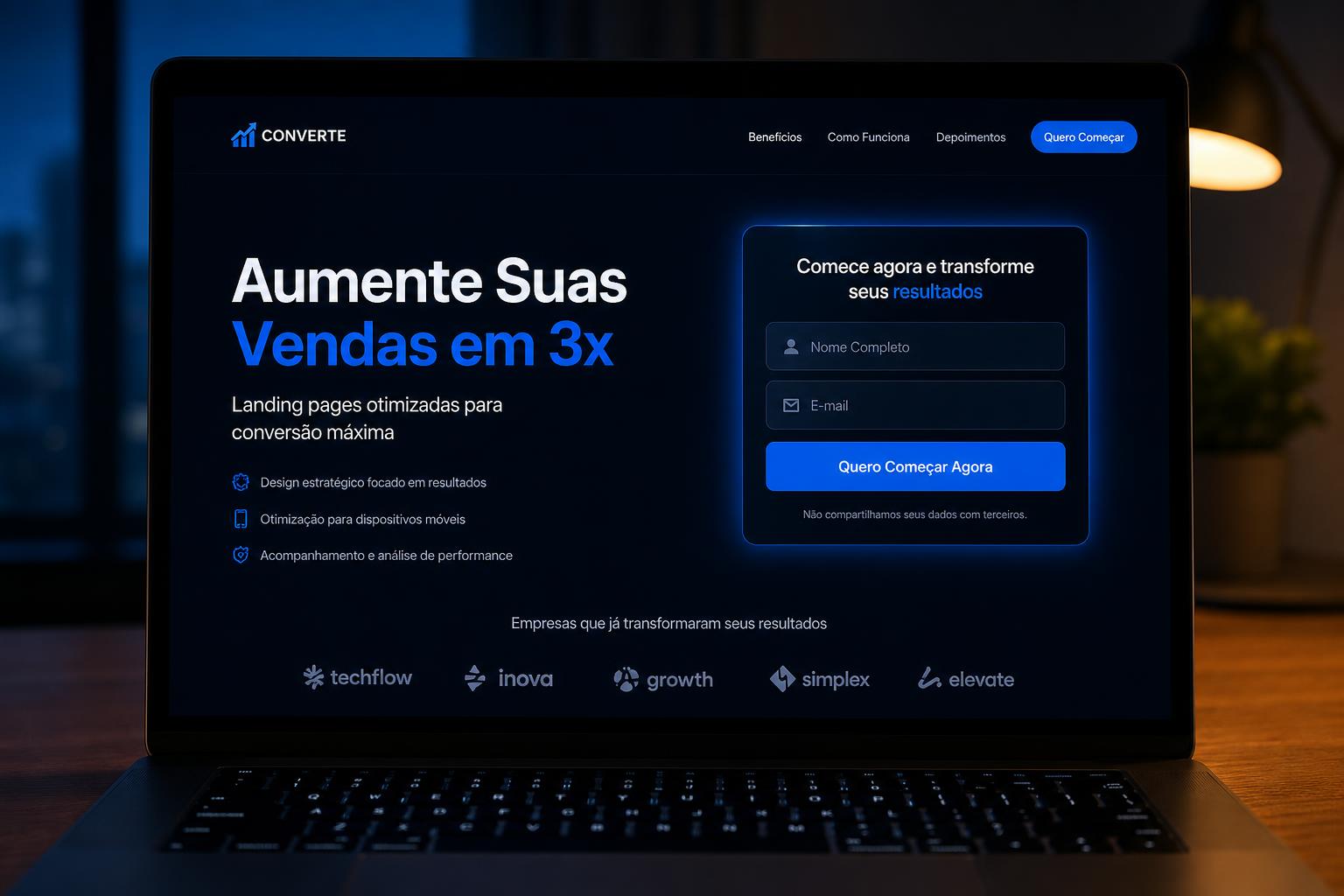 Landing Pages Otimizadas — Dominus